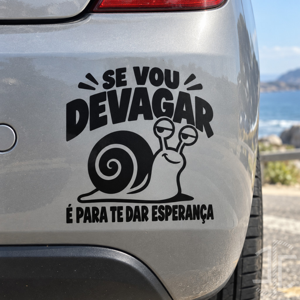 Se vou devagar é para te dar esperança