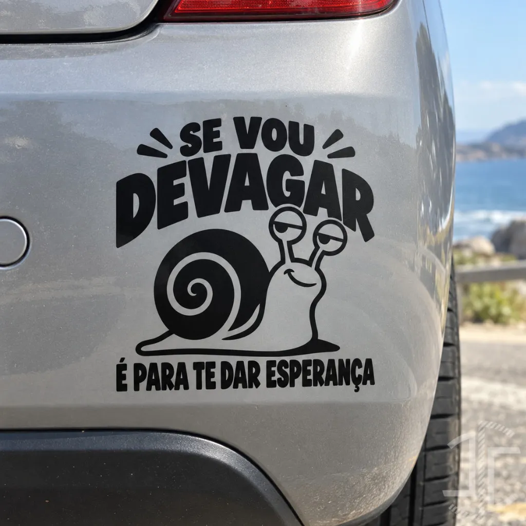 Se vou devagar é para te dar esperança