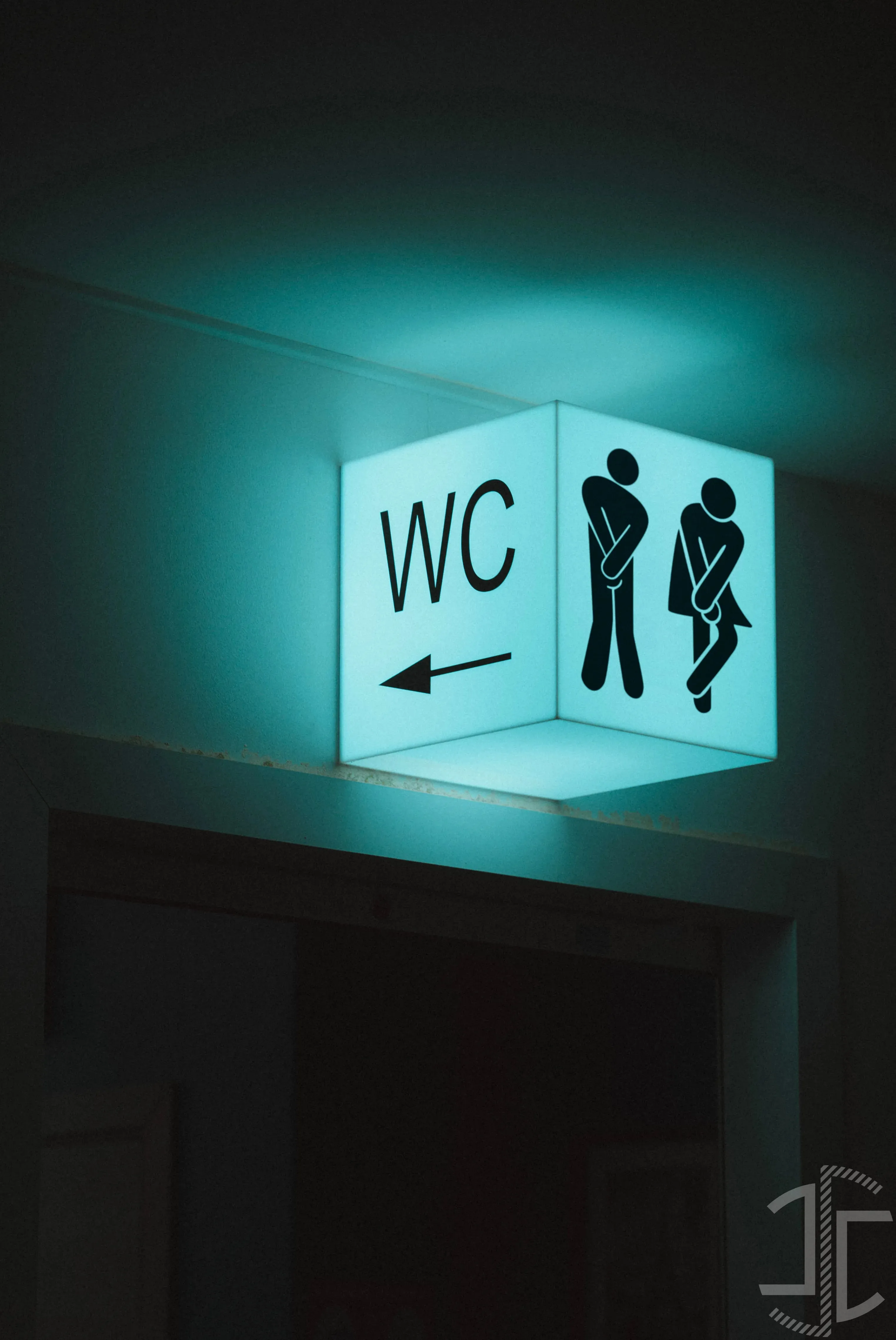 Sinalética de WC V1 - Autocolante em Vinil