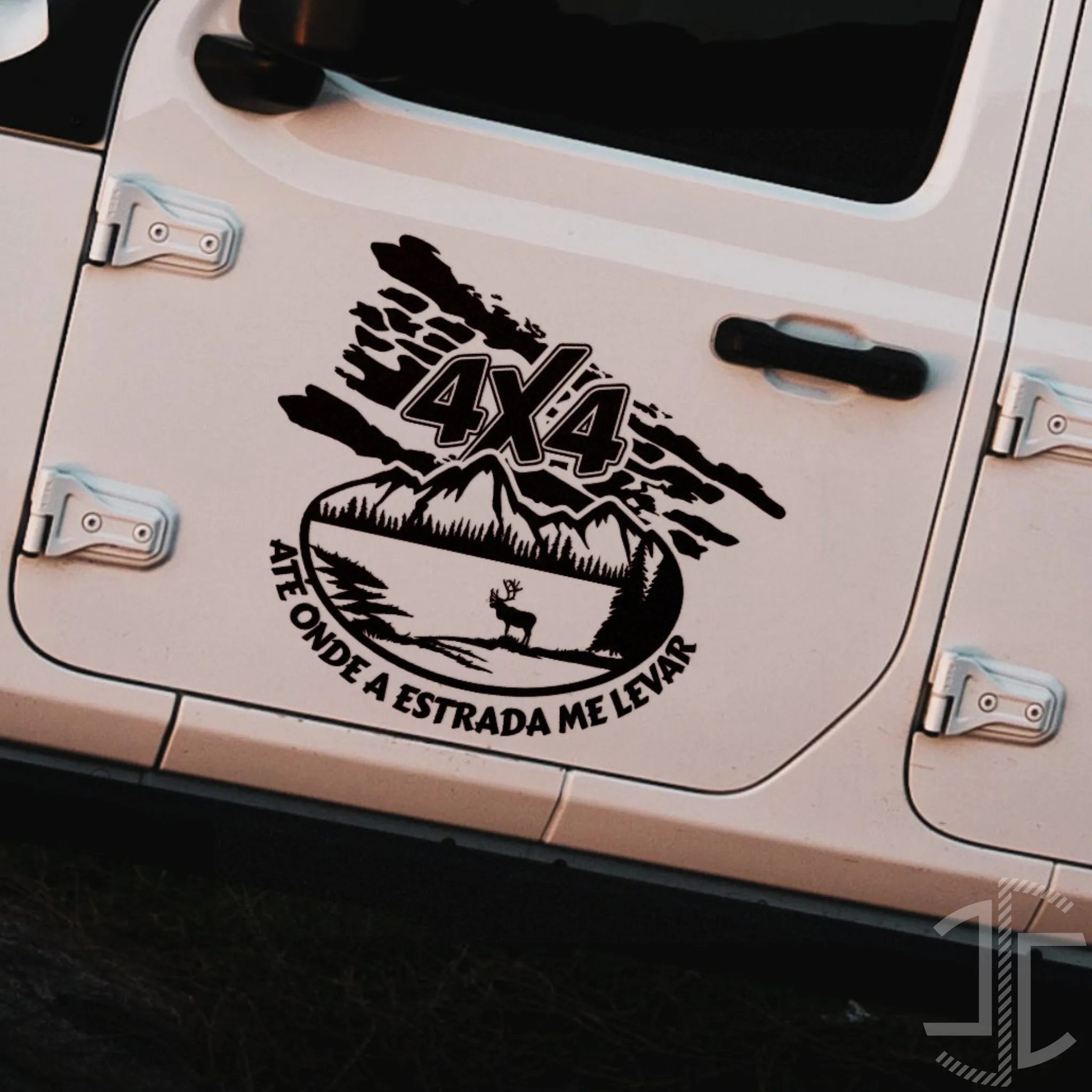 4X4 V5 - Autocolante em Vinil