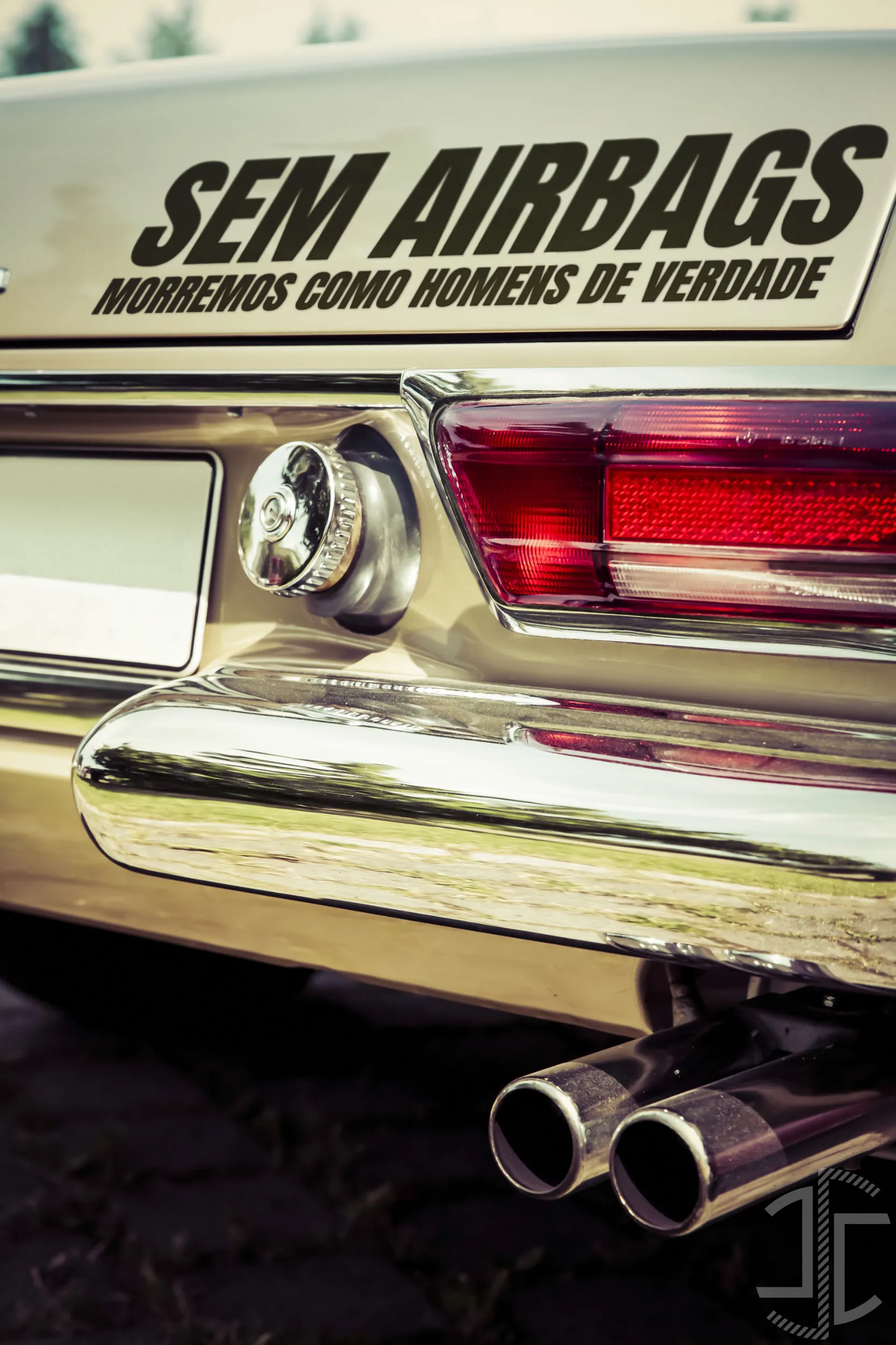 Sem AirBags - Autocolante em Vinil