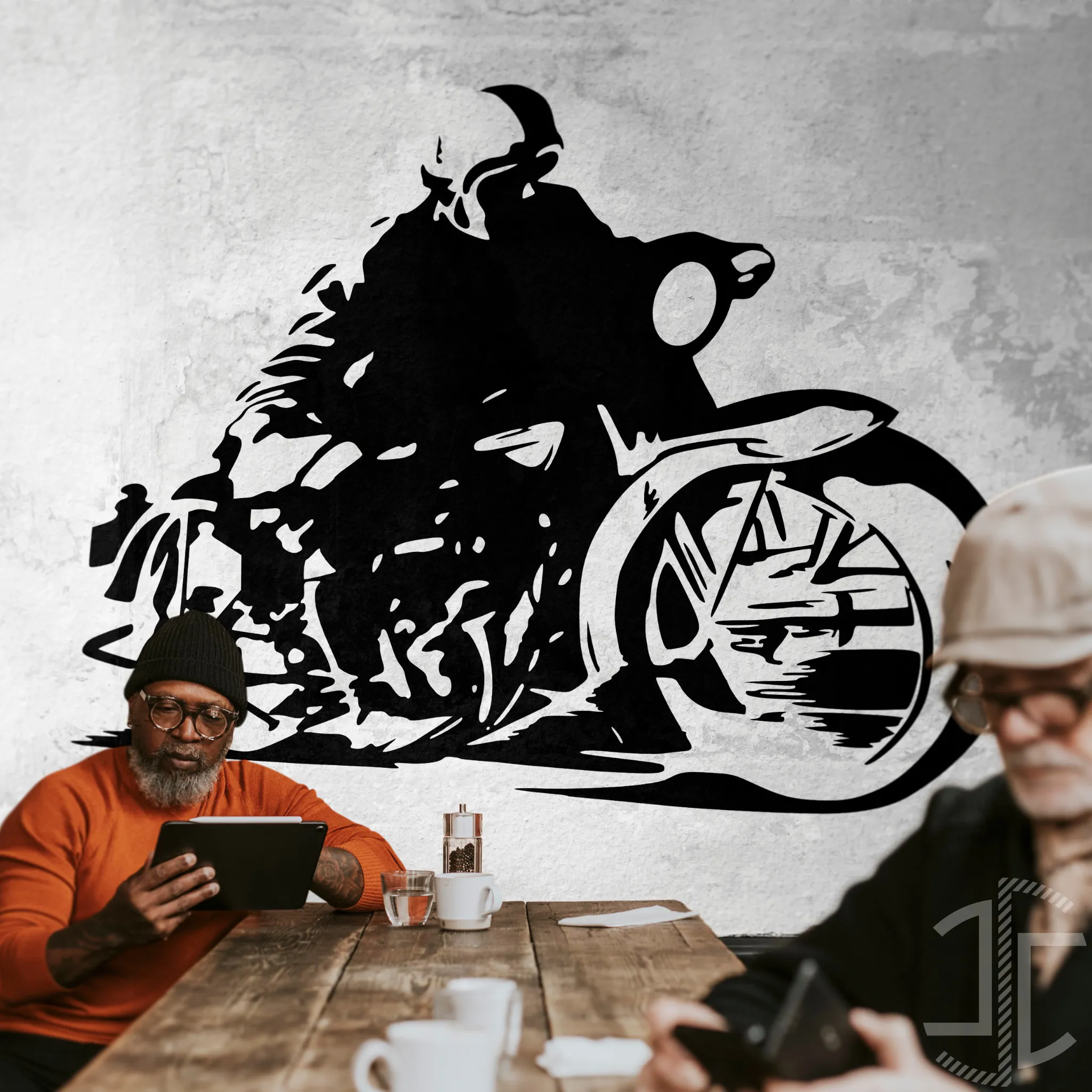 Rider for Life - Autocolante em Vinil