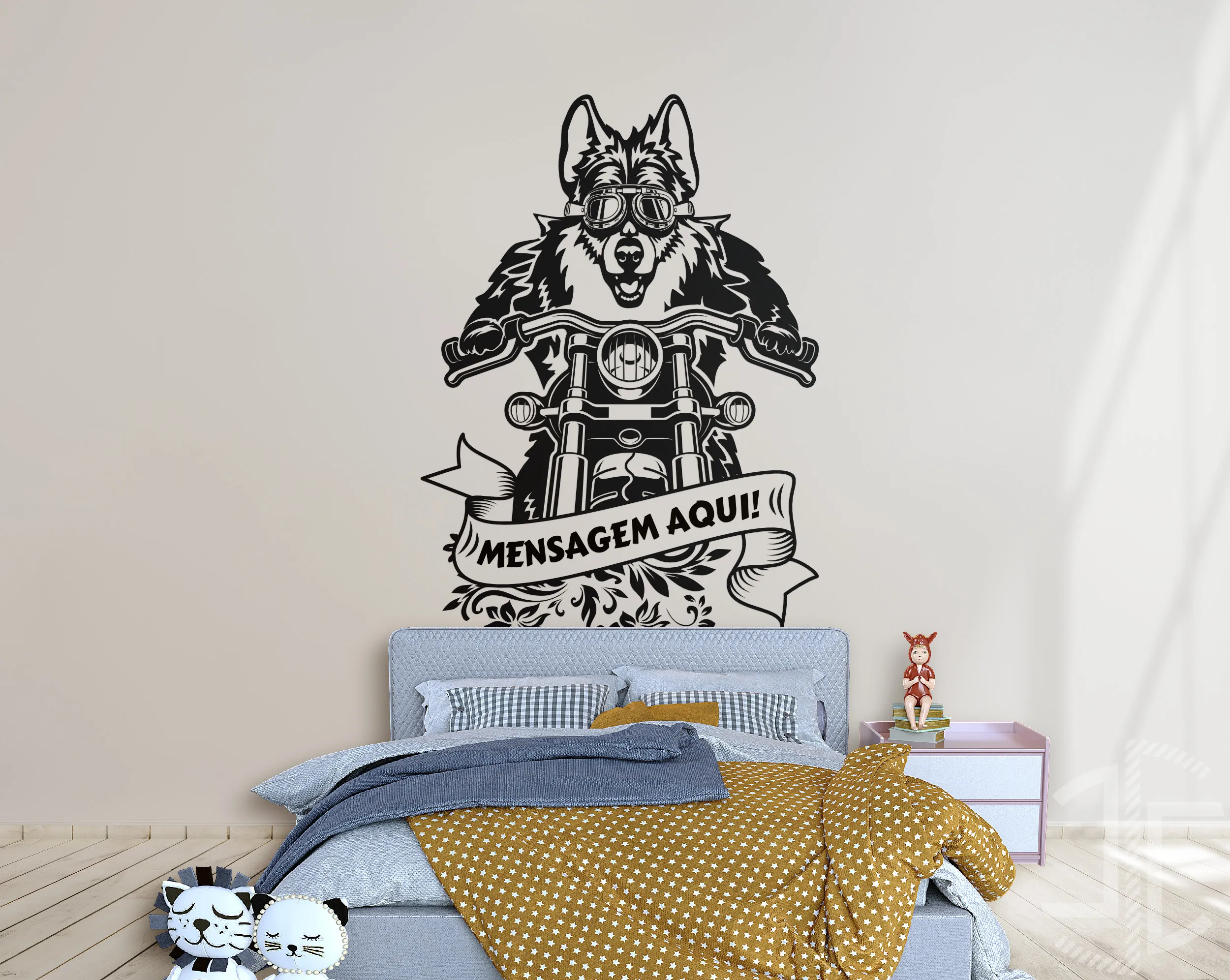 Rider Collie - Autocolante em Vinil - Imagem 2