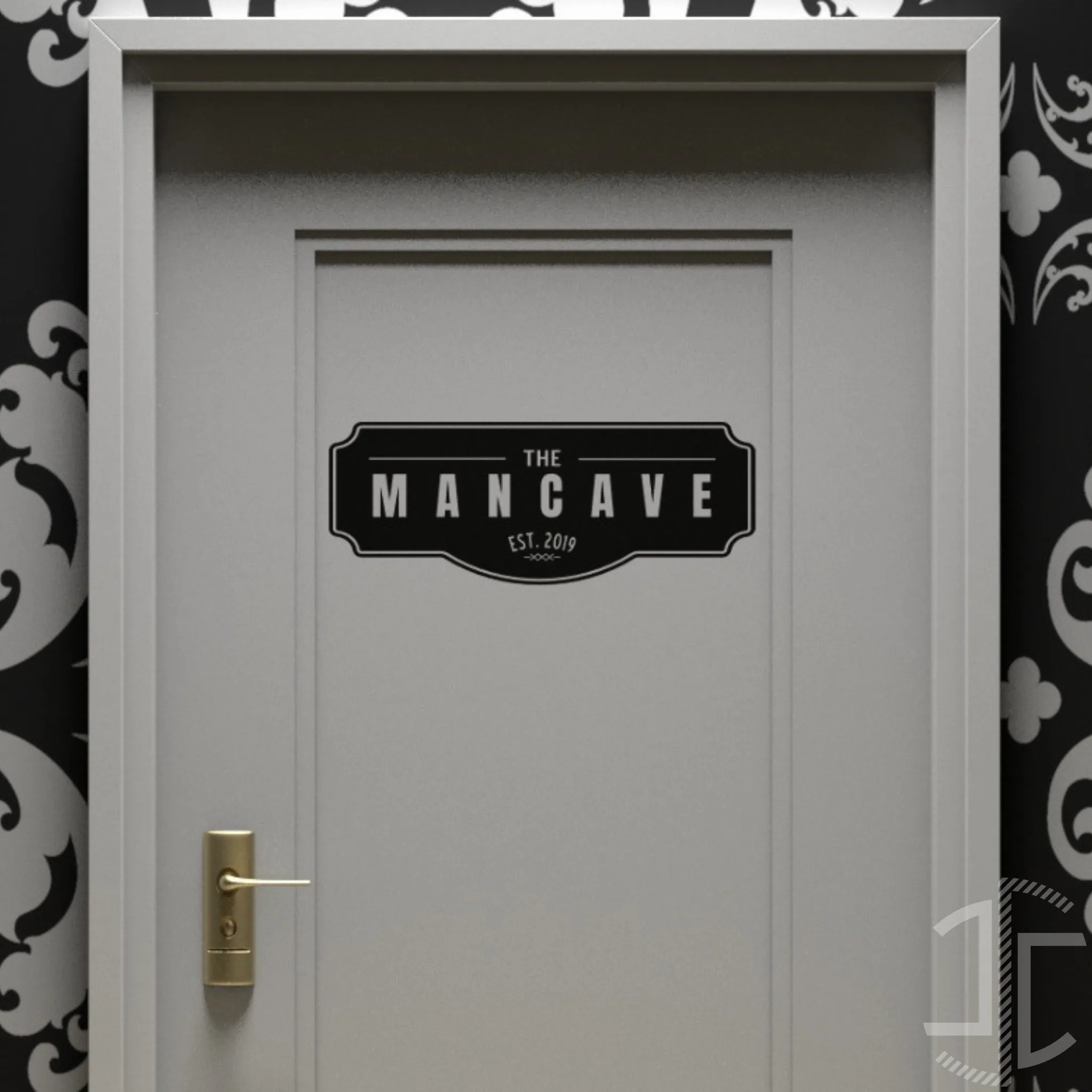 ManCave - Autocolante em Vinil