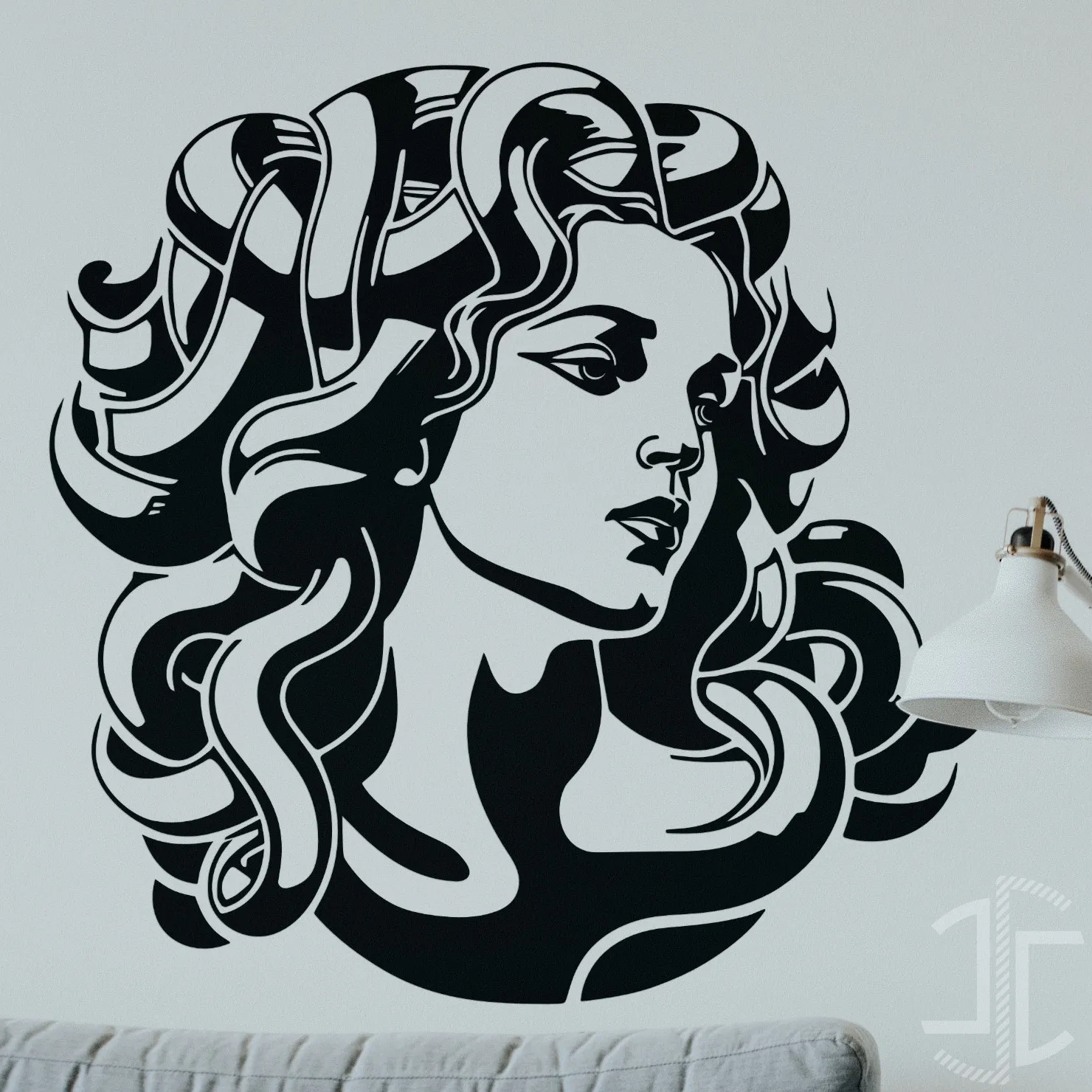 A Medusa - V3 - Autocolante em Vinil
