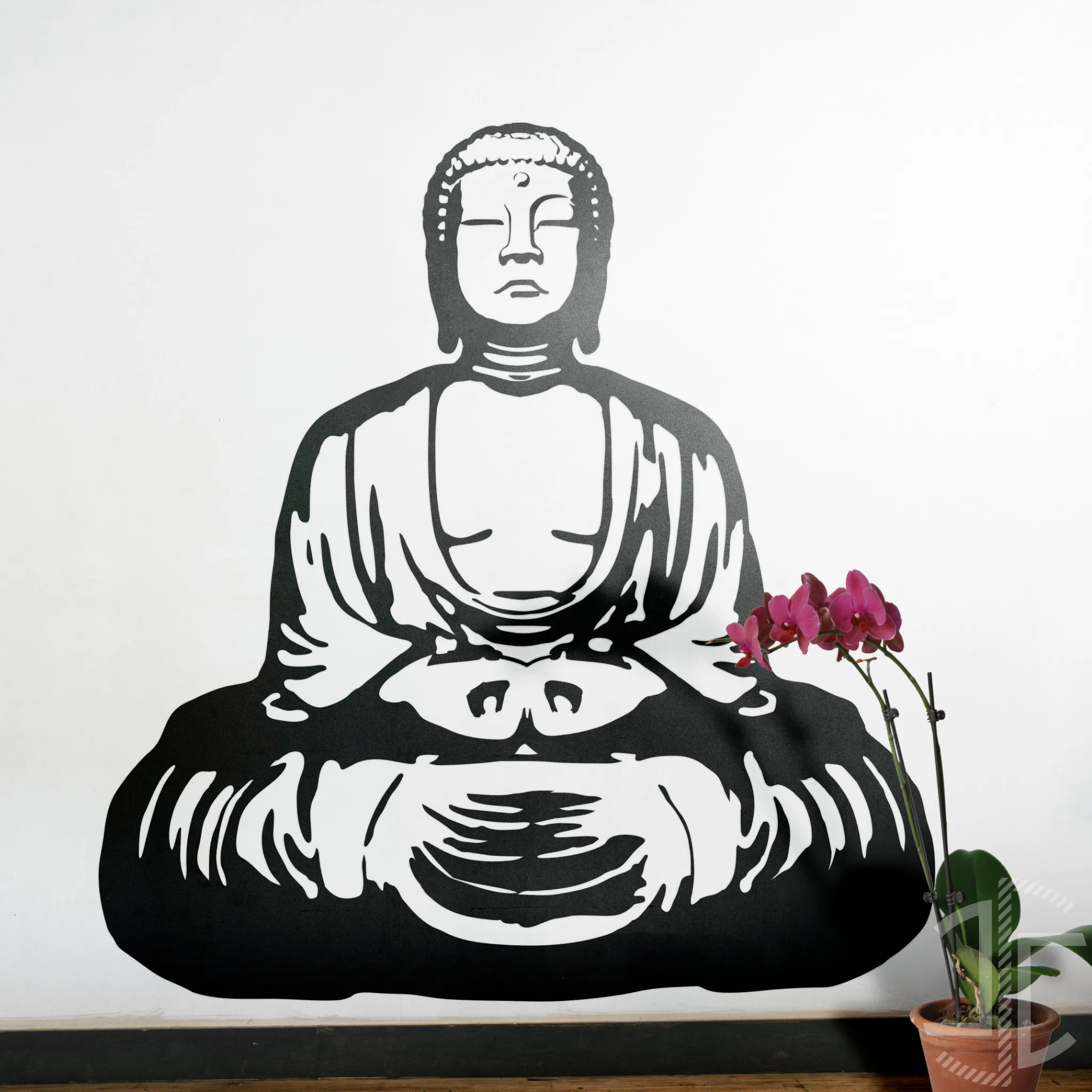 Buda - V1 - Autocolante em Vinil