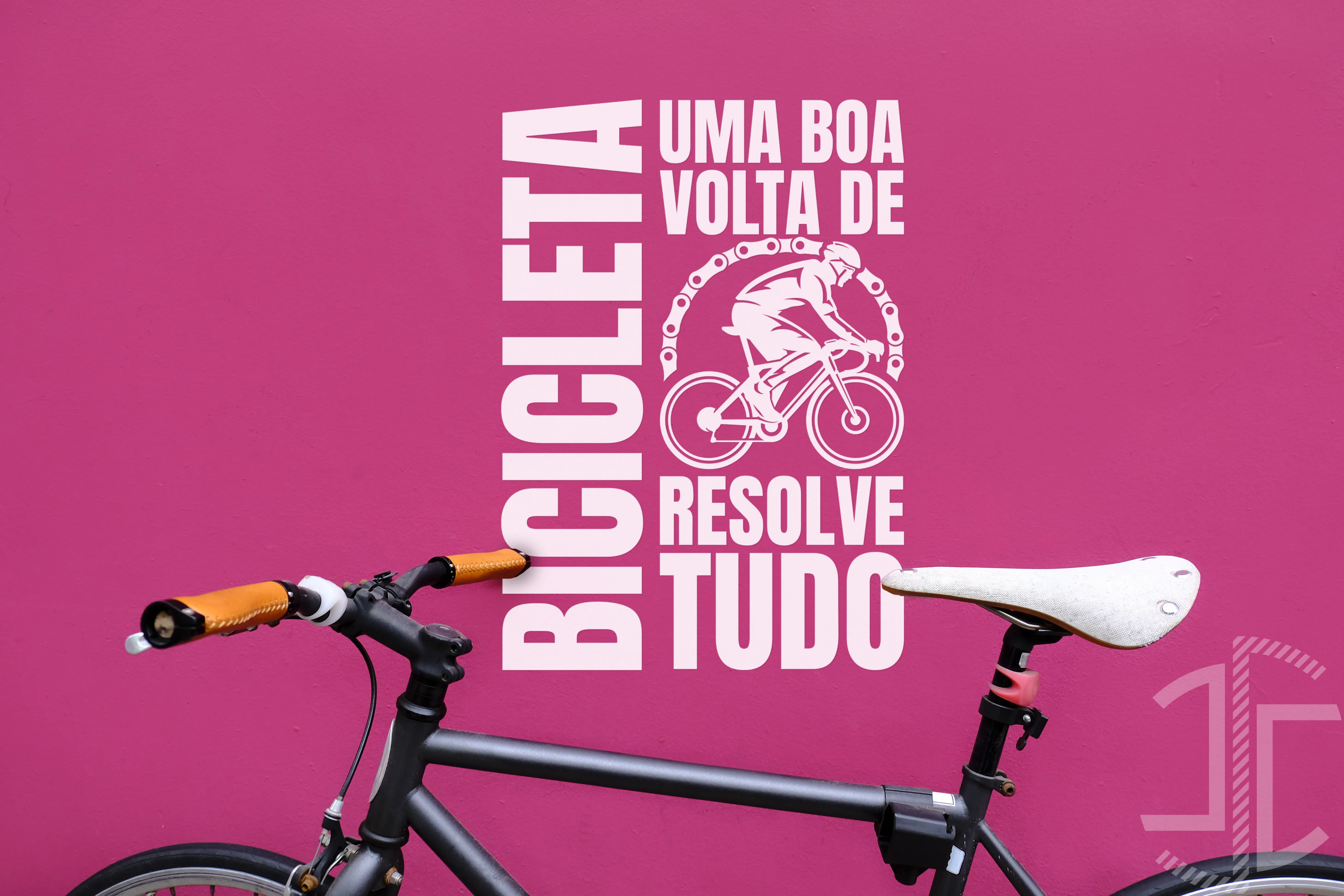 Um boa volta de bicicleta resolve tudo - Tipografia - Imagem 2
