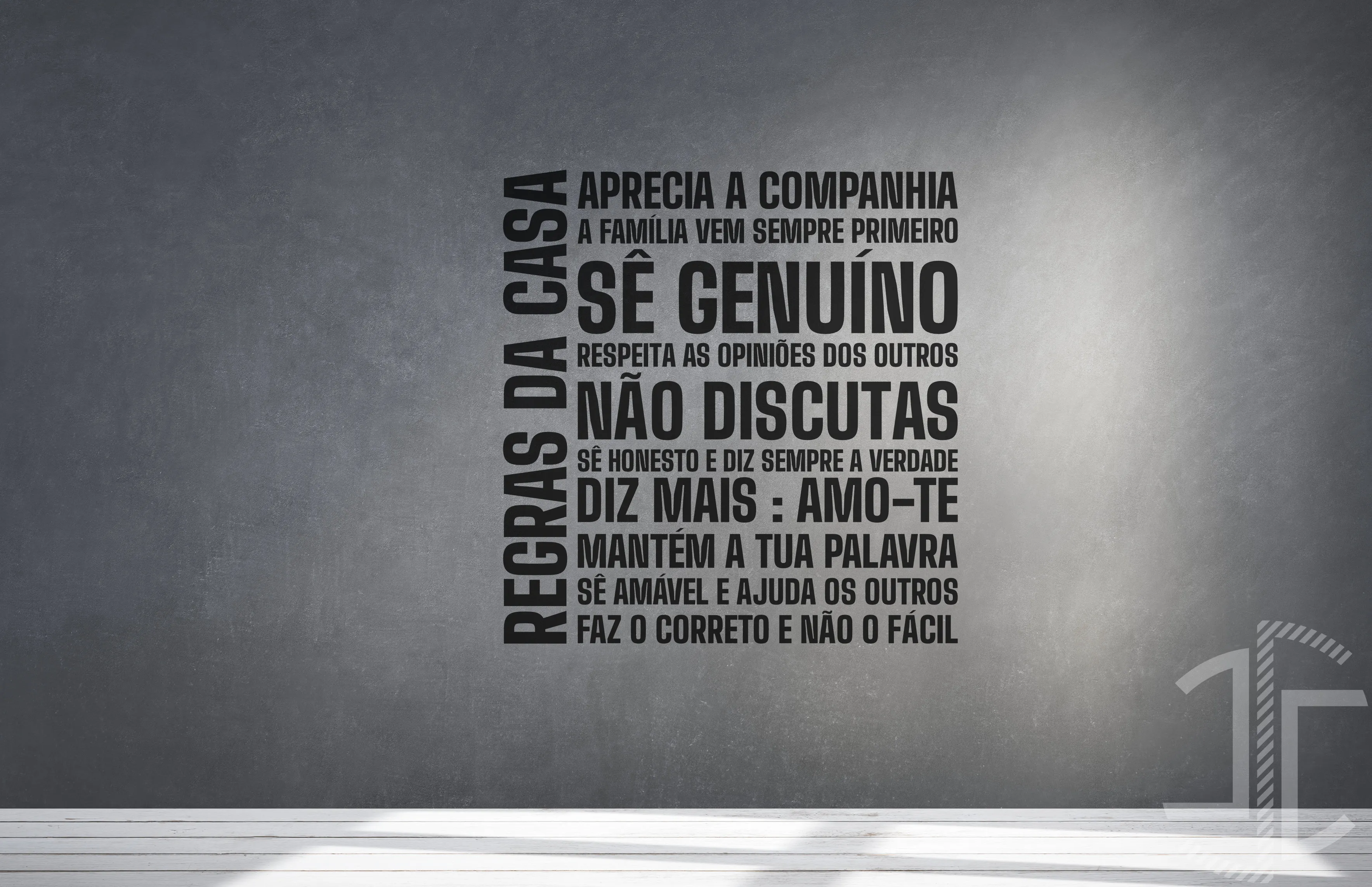 Regras da Casa - Tipografia - Imagem 3