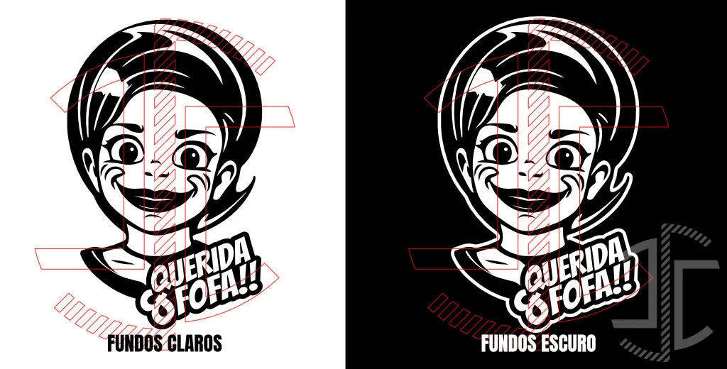 Querida e Fofa - V2 - Autocolante em Vinil - Imagem 4