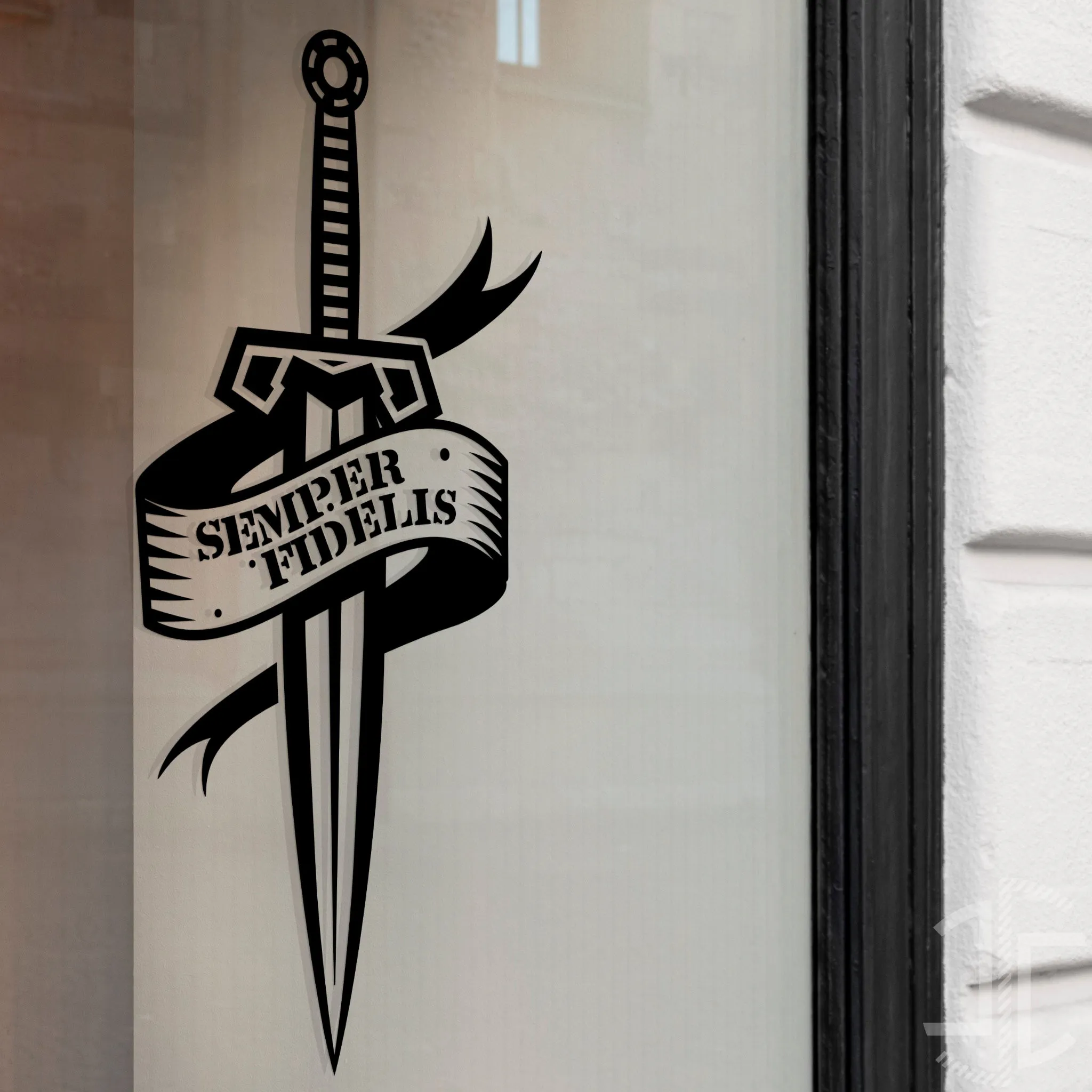 Semper Fidelis - Autocolante em Vinil