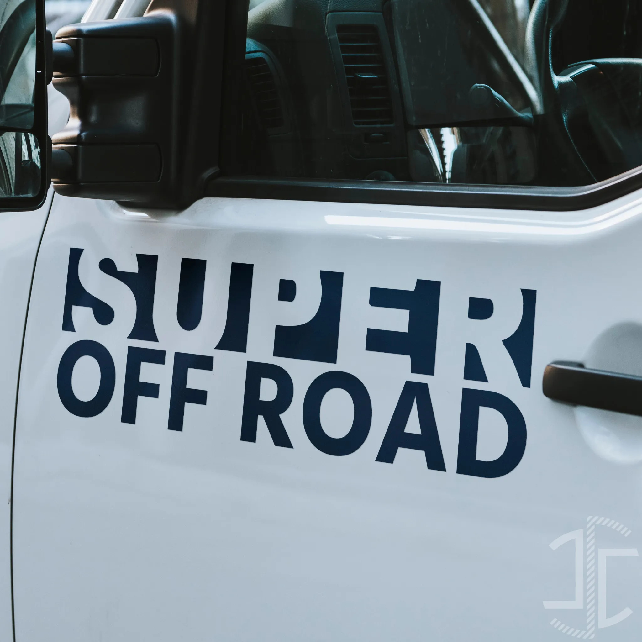 Super Off Road - Autocolante em Vinil