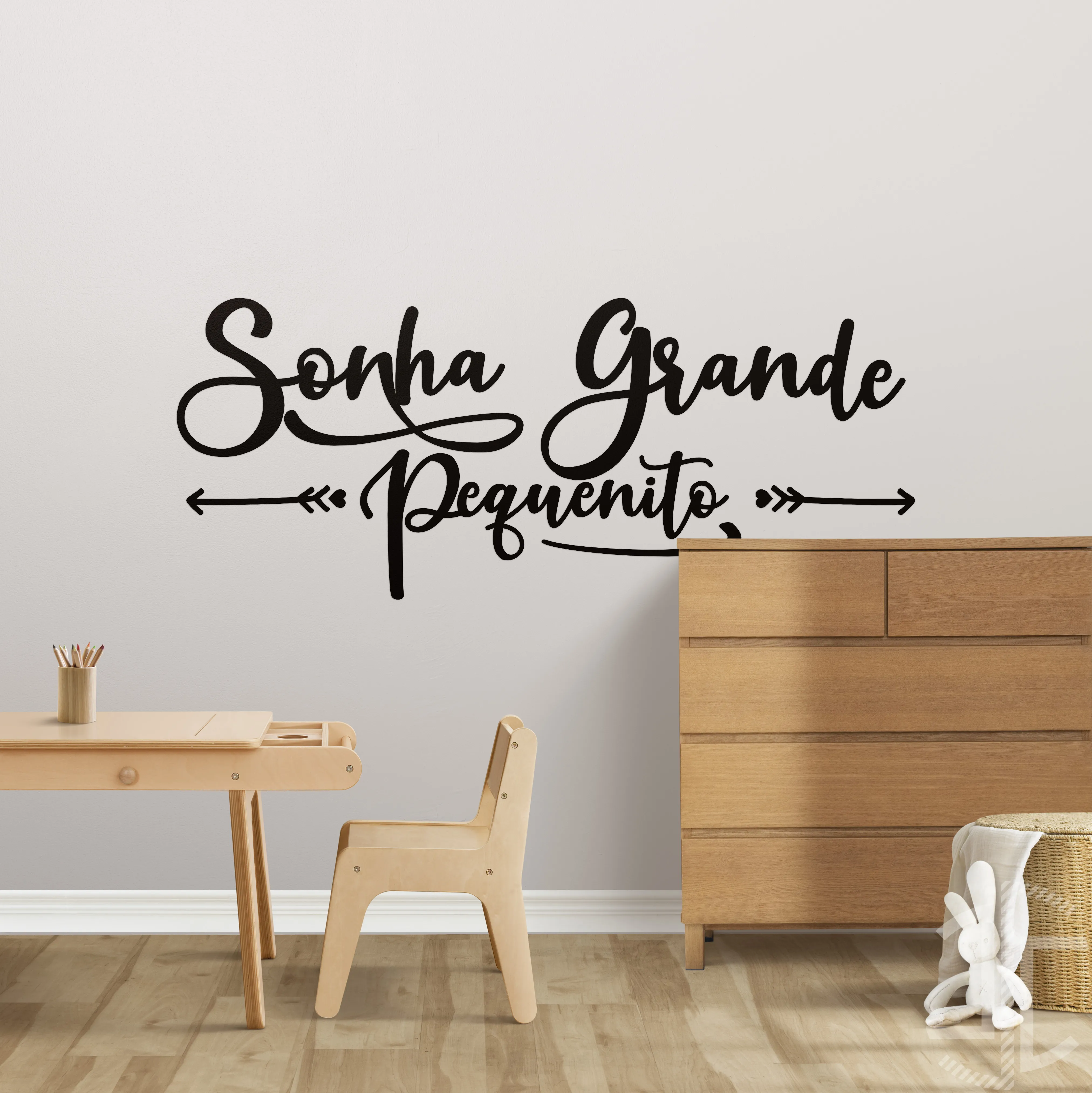 Sonha Grande Pequenito - Tipografia - Imagem 2