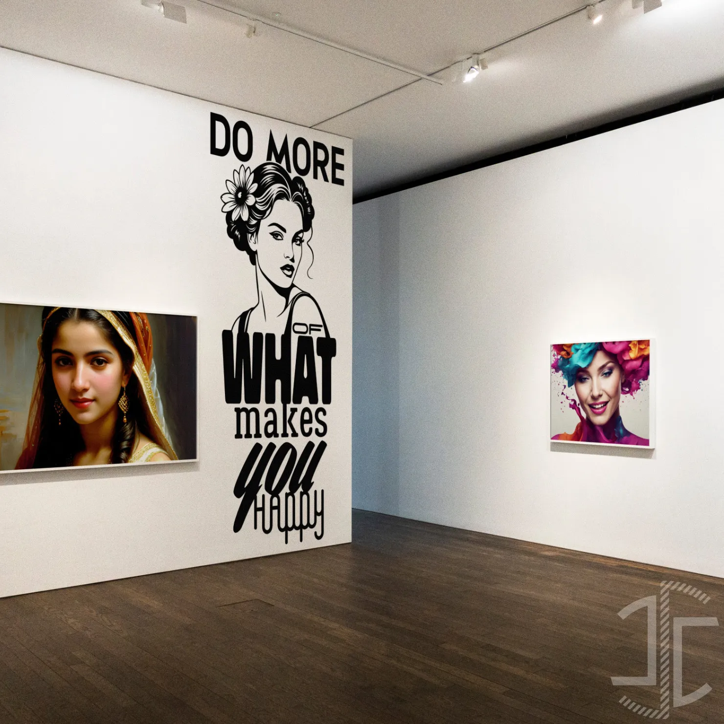 Do more of what makes you happy - V2 - Tipografia - Autocolante em Vinil