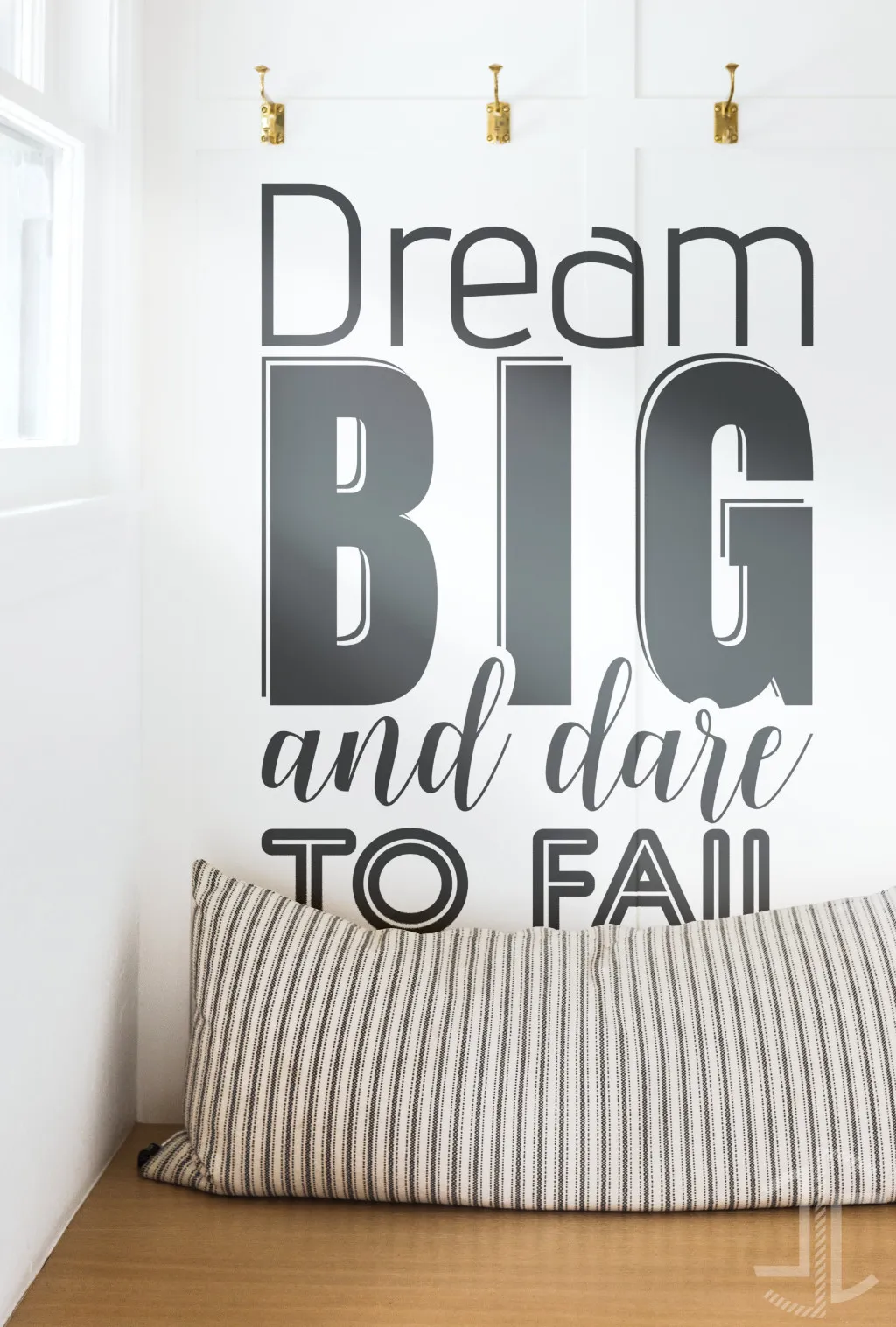 Dream big and dare to fail - Tipografia - Imagem 2