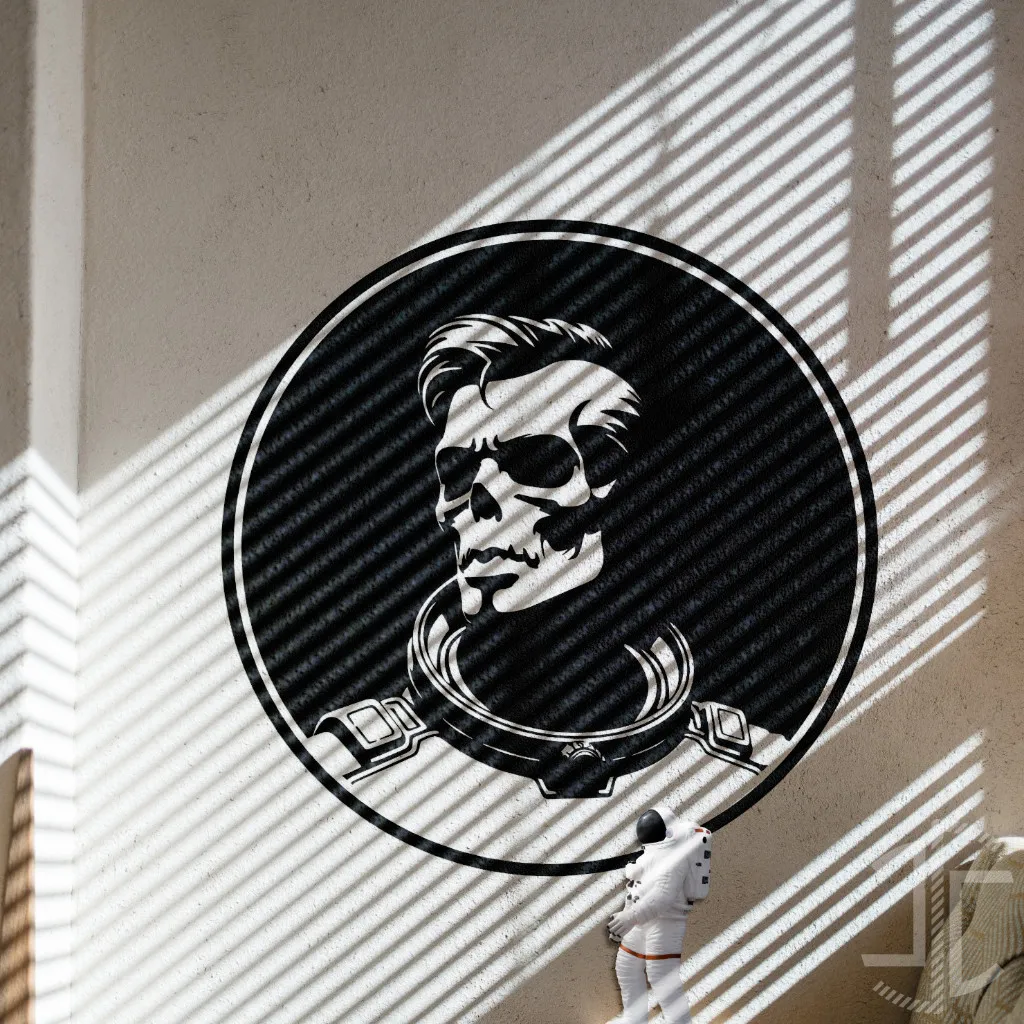 O astronauta - V4 - Autocolante em Vinil - Imagem 2