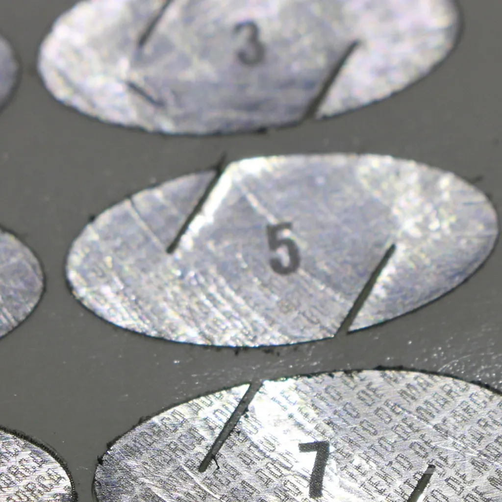 Pack de autocolantes ovais e fragmentáveis - V1 - Imagem 2