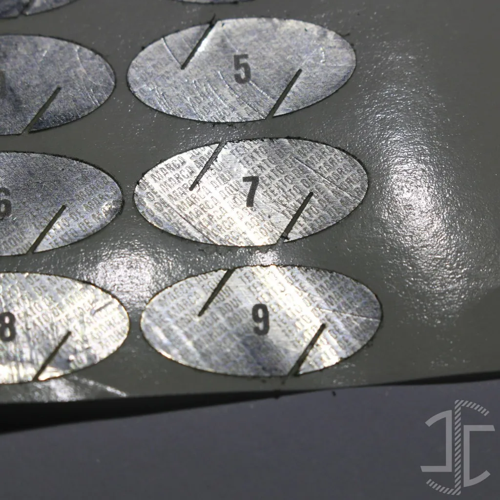 Pack de autocolantes ovais e fragmentáveis - V1 - Imagem 3