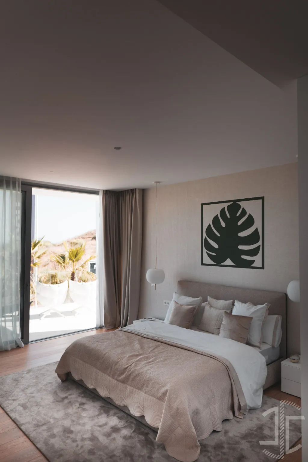 Folha de Monstera - V5 - Painel Decorativo - Imagem 2