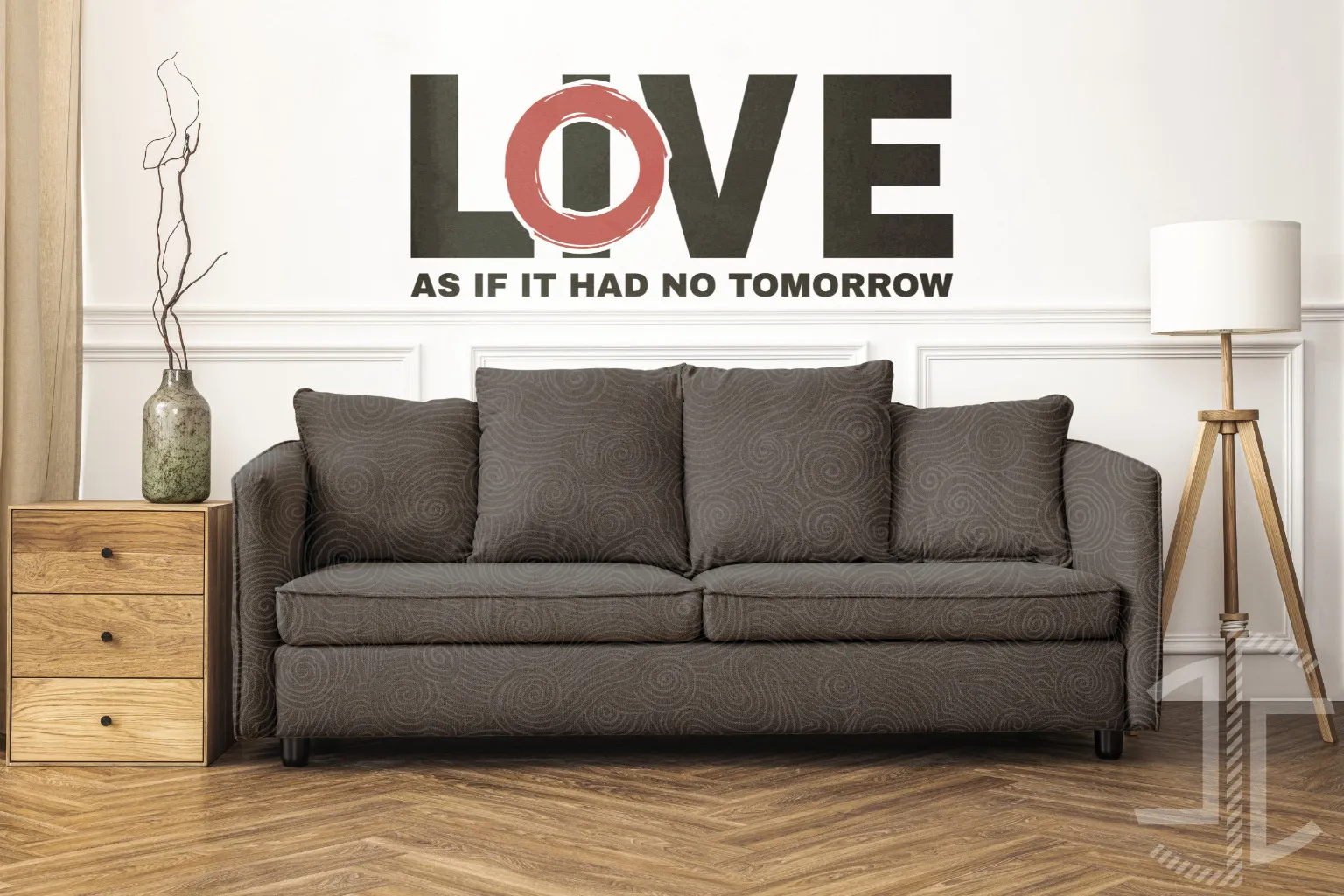 Live (and Love) as if it had no tomorrow -  Autocolante em Vinil - Imagem 2