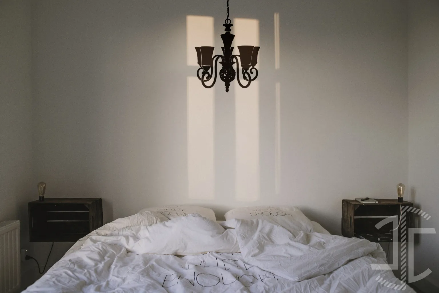 Lustre - Candeeiro de Teto -  Autocolante em Vinil - Imagem 2