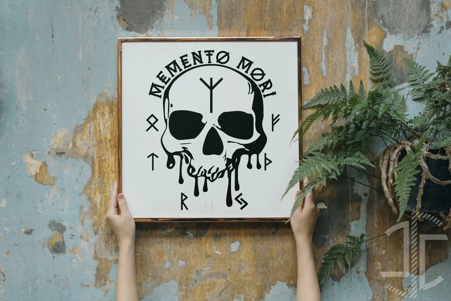 Memento Mori - V3 -  Autocolante em Vinil - Imagem 2