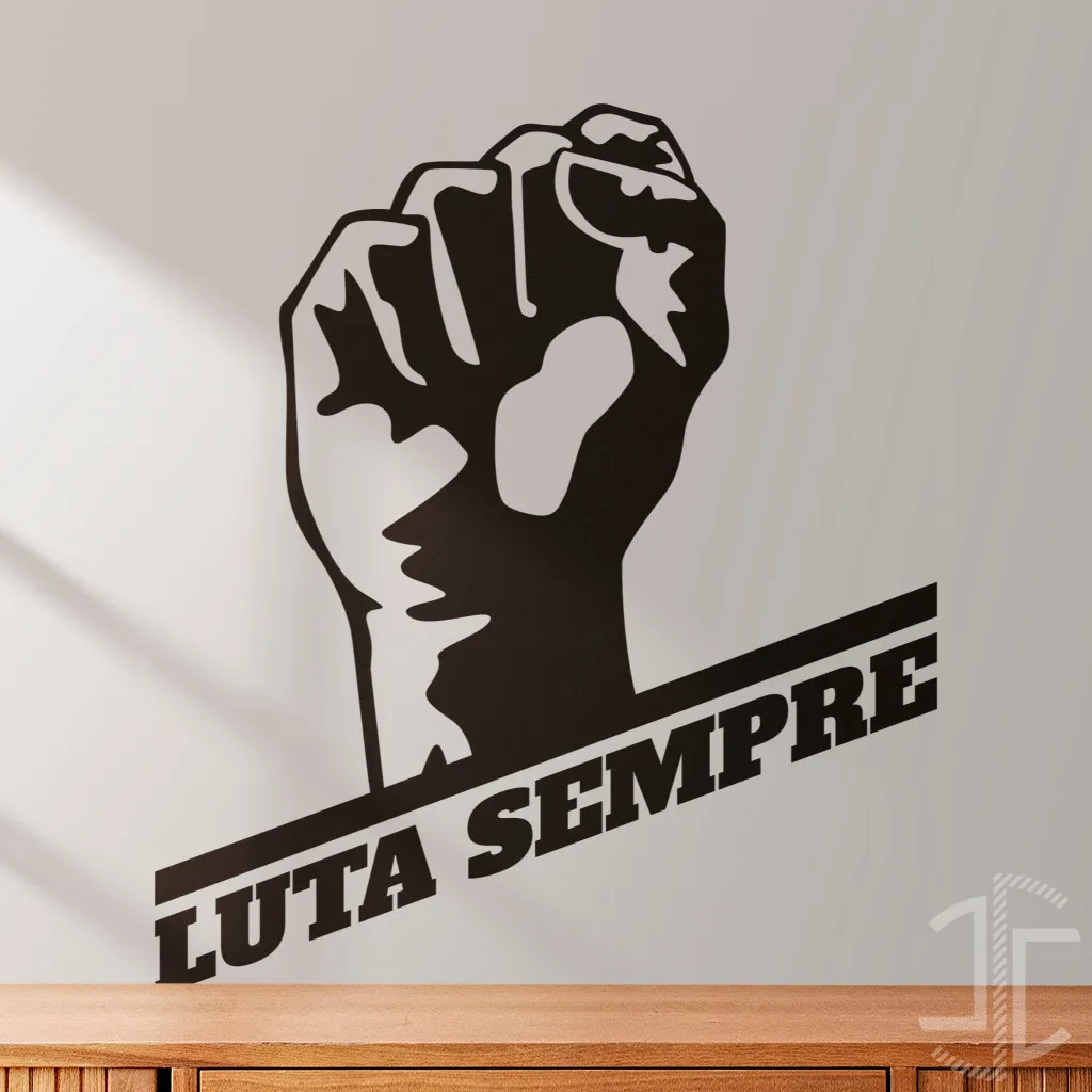 Luta Sempre - Autocolante em Vinil