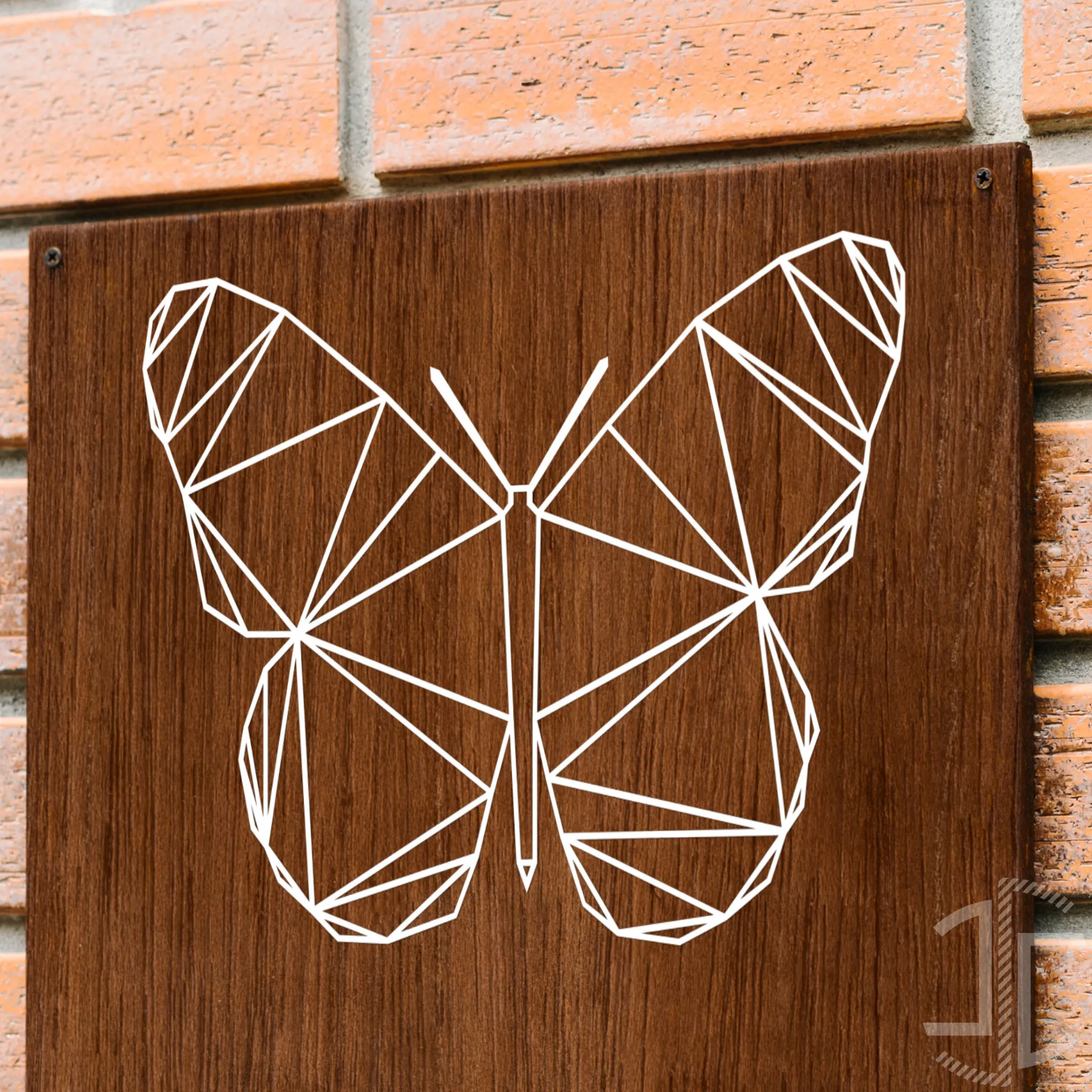 Borboleta em wireframe - Ficheiro Digital