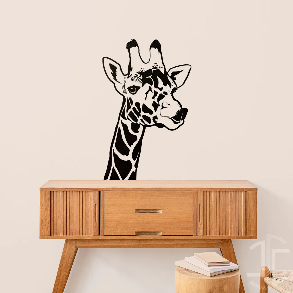 A Girafa - Autocolante em Vinil