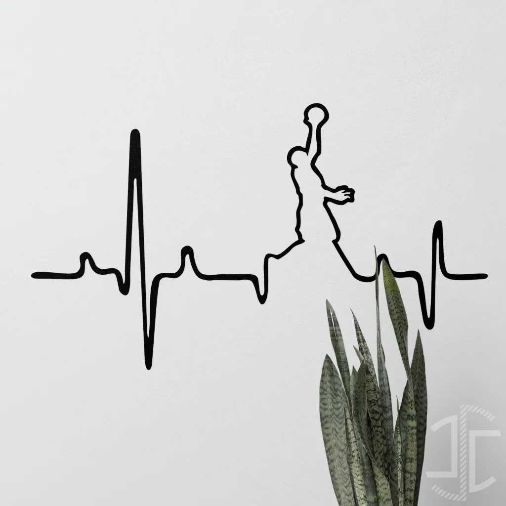 Pulso Basquetebol - Autocolante em Vinil