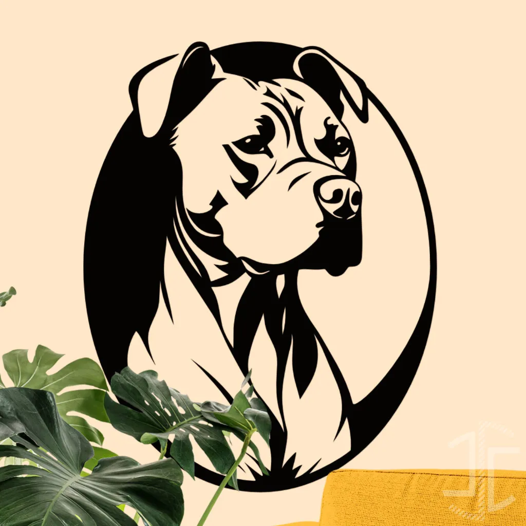 O Pitbull - Autocolante em Vinil