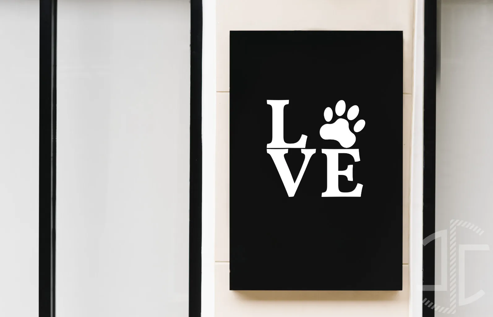 Amo Animais de Companhia - Tipografia - Imagem 2