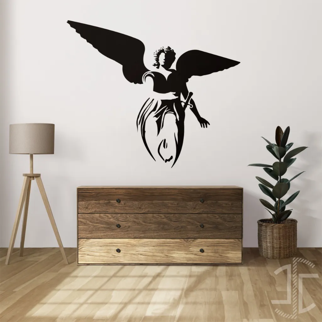 O Anjo V2 - Autocolante em Vinil - Imagem 2