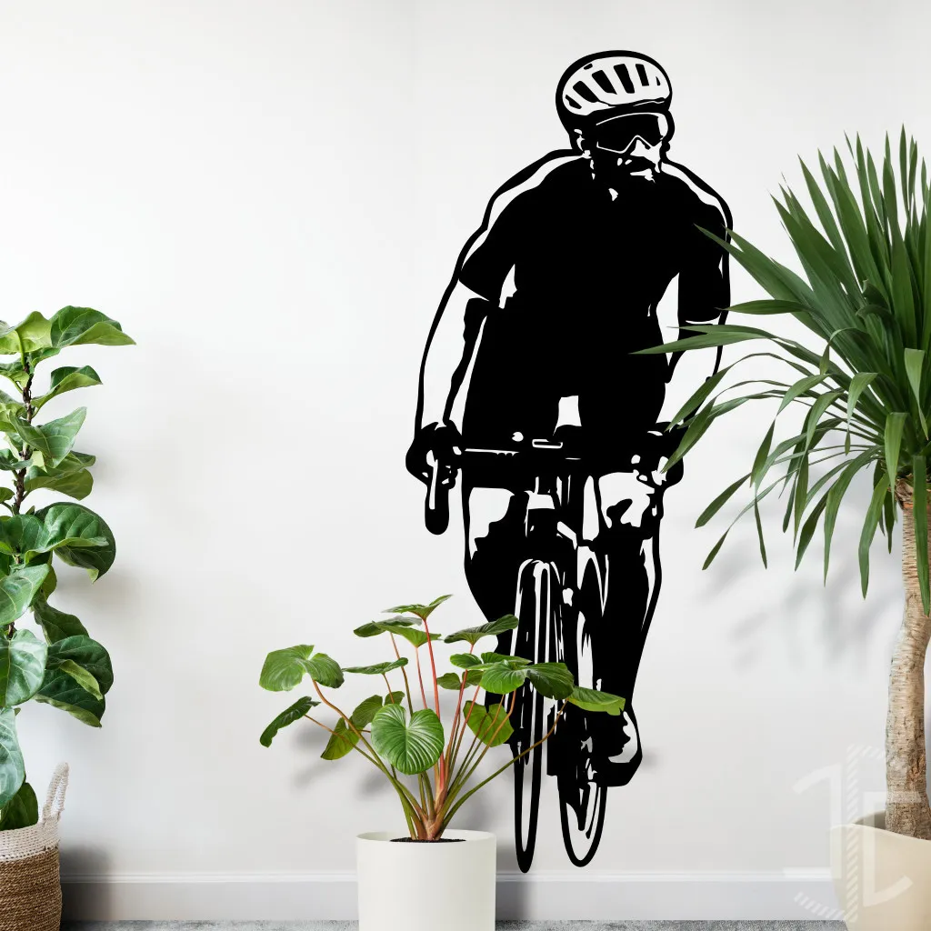 O Ciclista - Autocolante em Vinil
