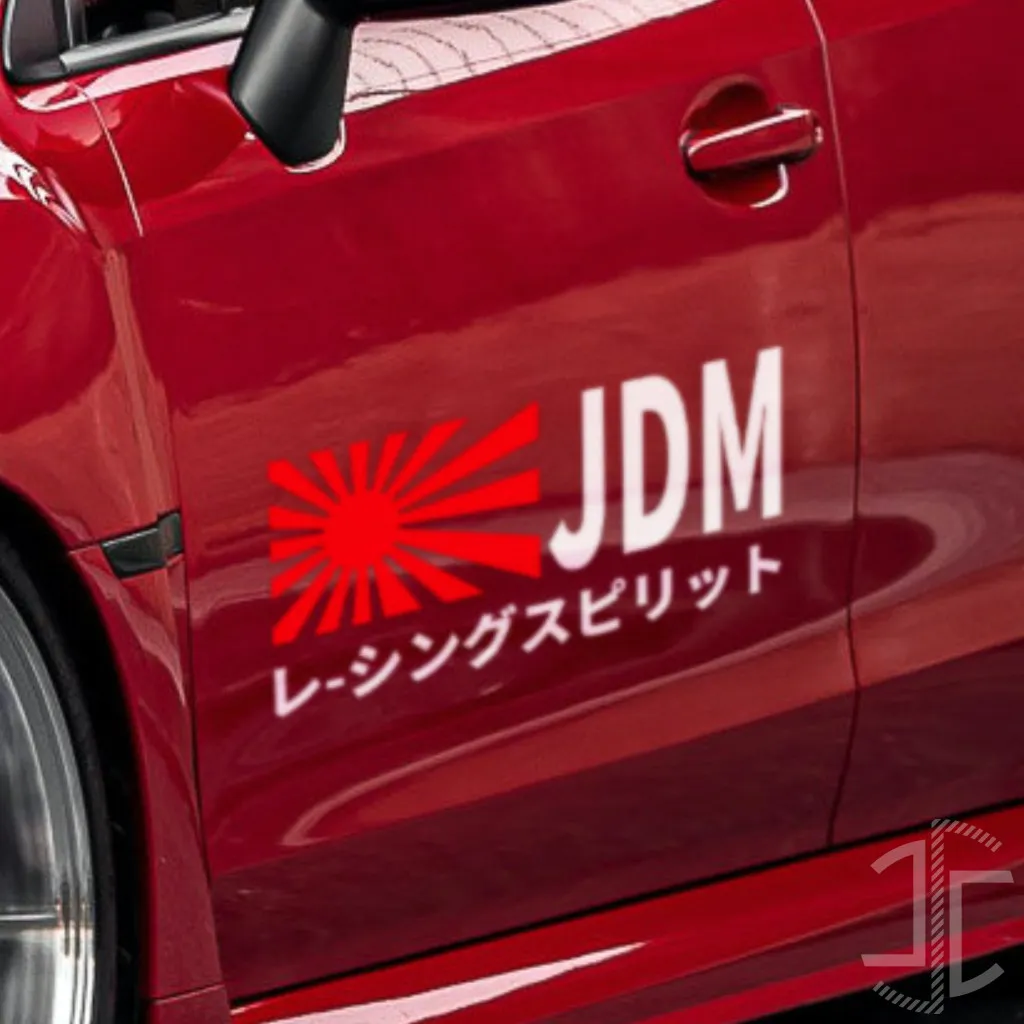 JDM - Espírito de Corrida - Autocolante em Vinil