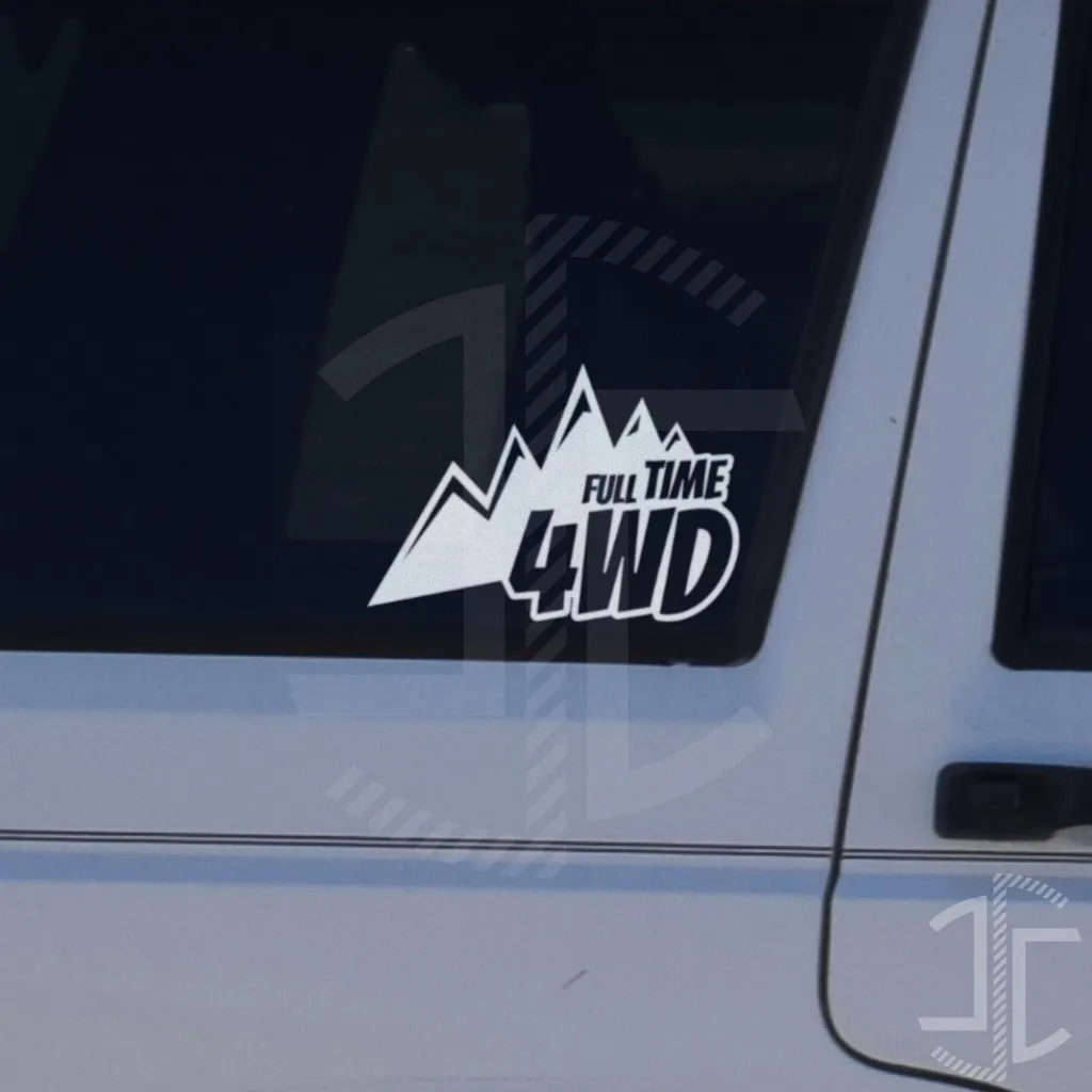 4WD - All The Time - Autocolante em Vinil - Imagem 2