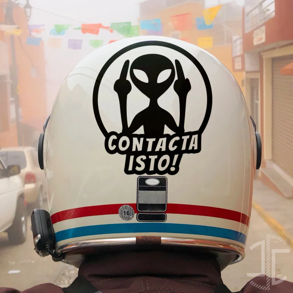 Contacta Isto - Autocolante em Vinil