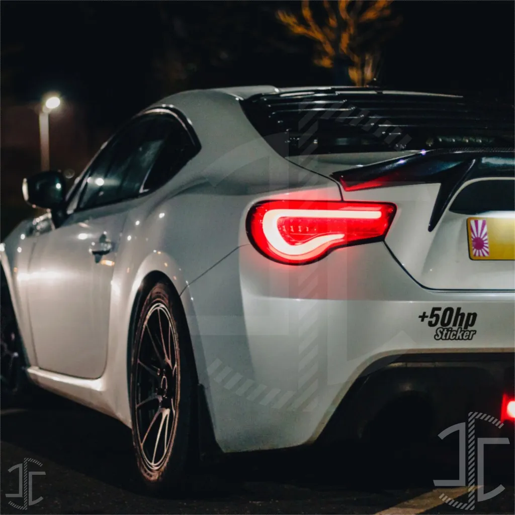 Mais 50HP - Autocolante em Vinil