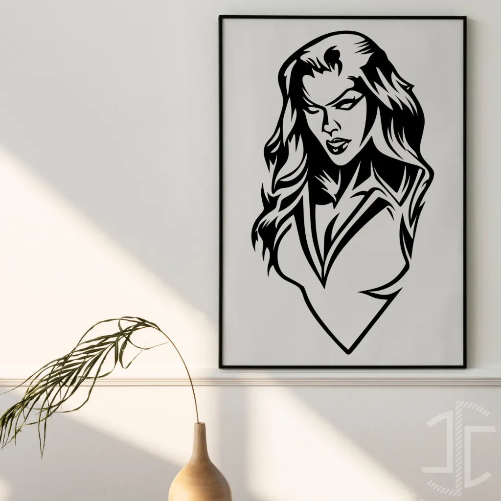 Mulher Super Herói - Ficheiro Digital