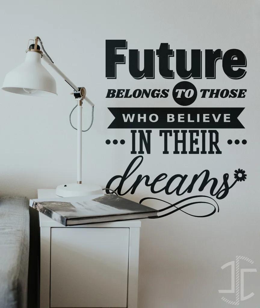 Future belongs to those who believe in their dreams - Tipografia - V2 - Imagem 2