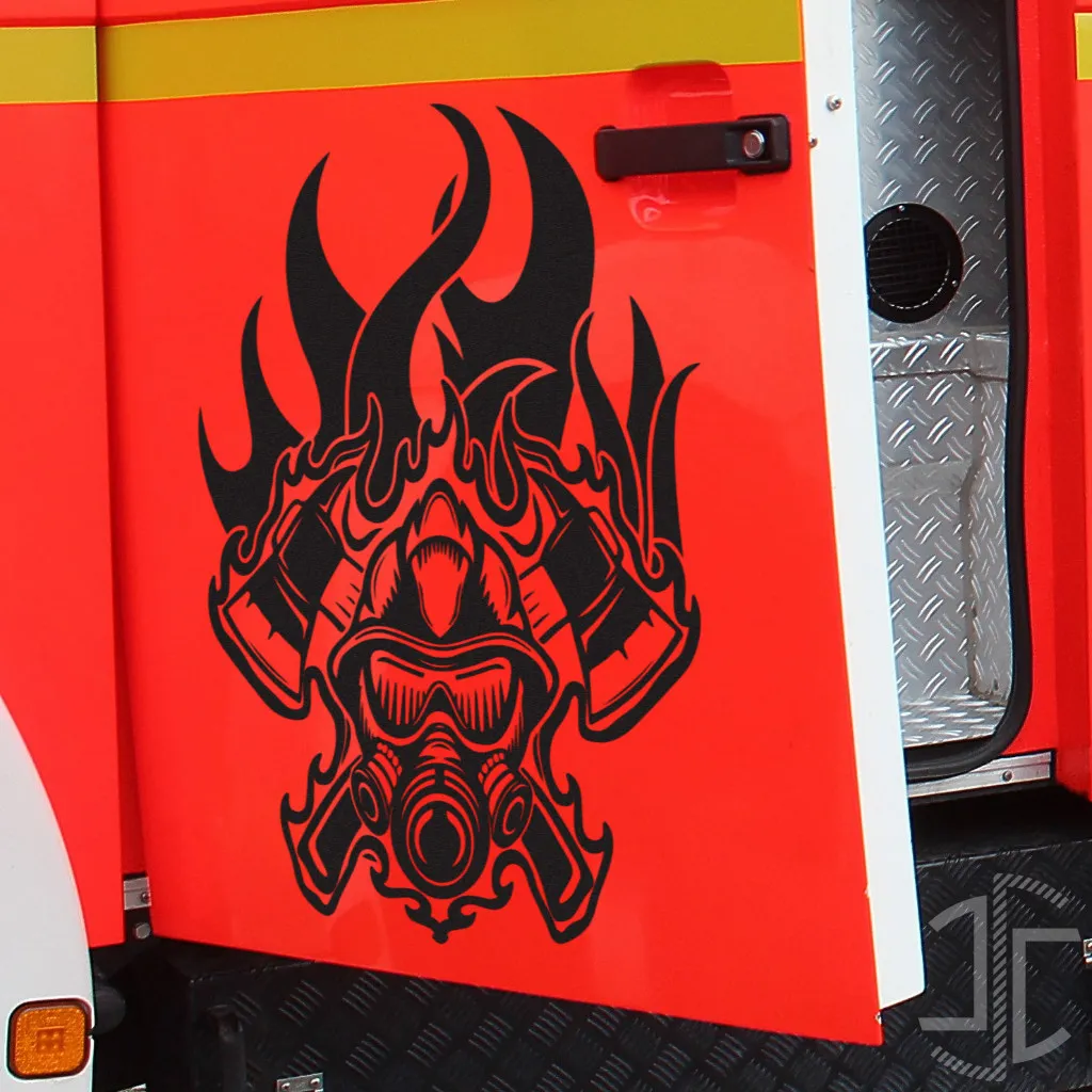 Bombeiros - V1 - Autocolante em Vinil