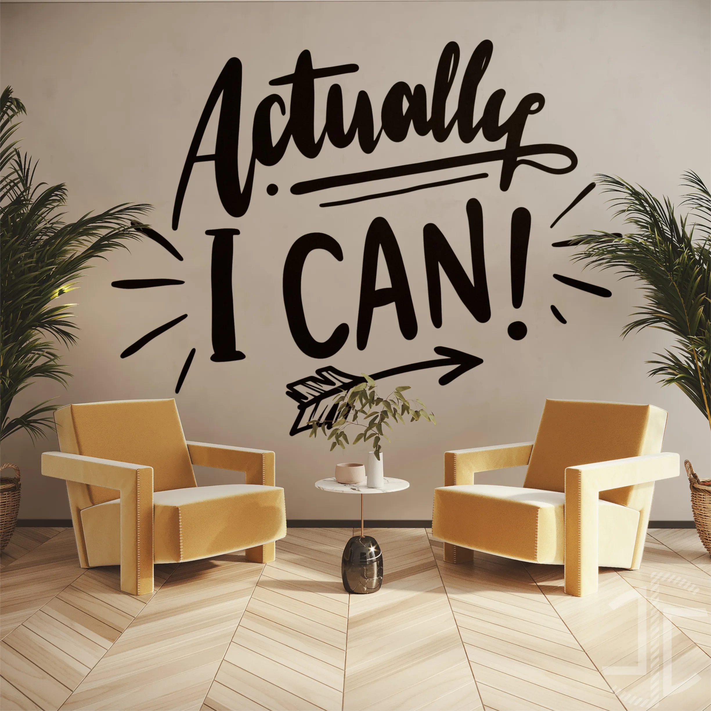 Actually I CAN! - Tipografia - Imagem 2