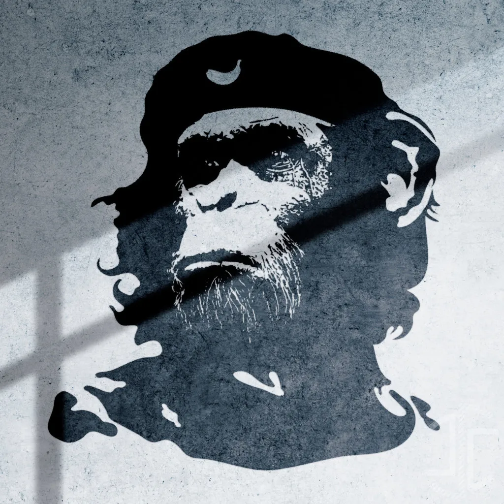 O Macaco General - Autocolante em Vinil
