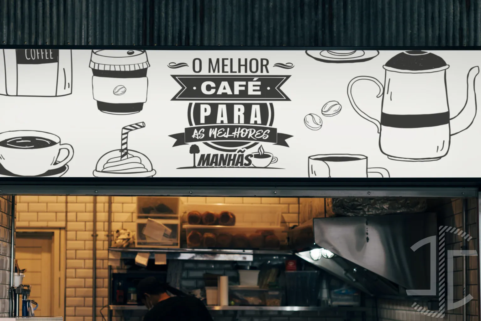 O melhor café para as melhores manhãs - Tipografia - Imagem 2