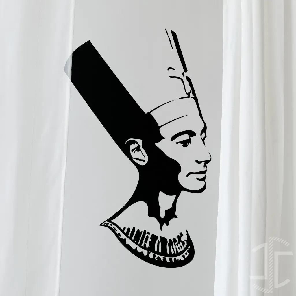 Nefertiti - Autocolante em Vinil