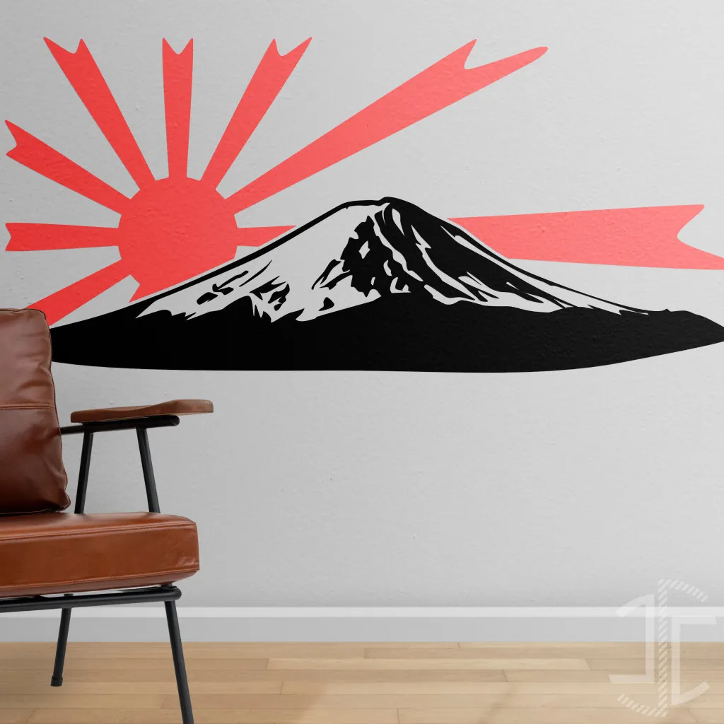 Monte Fuji - Autocolante em Vinil
