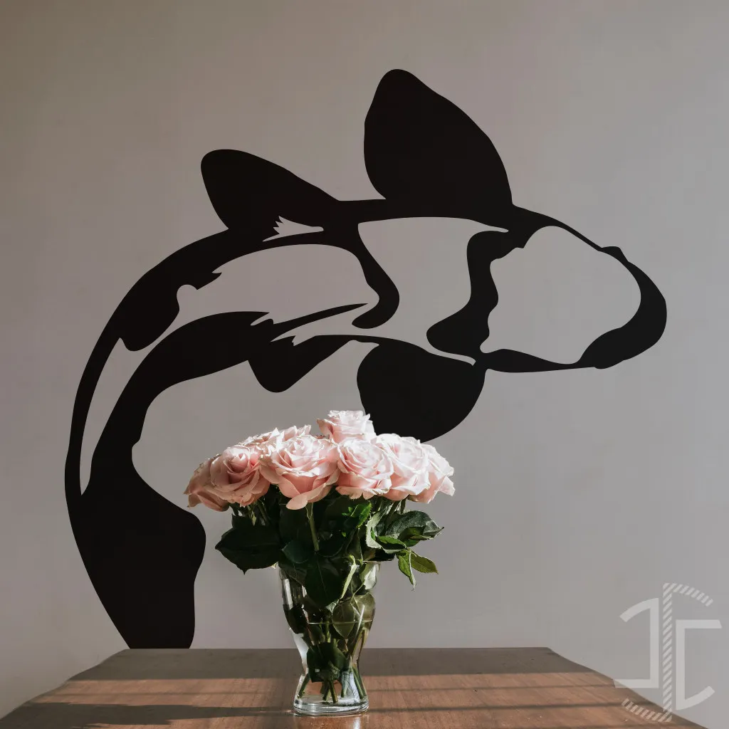Carpa Koi - Autocolante em Vinil