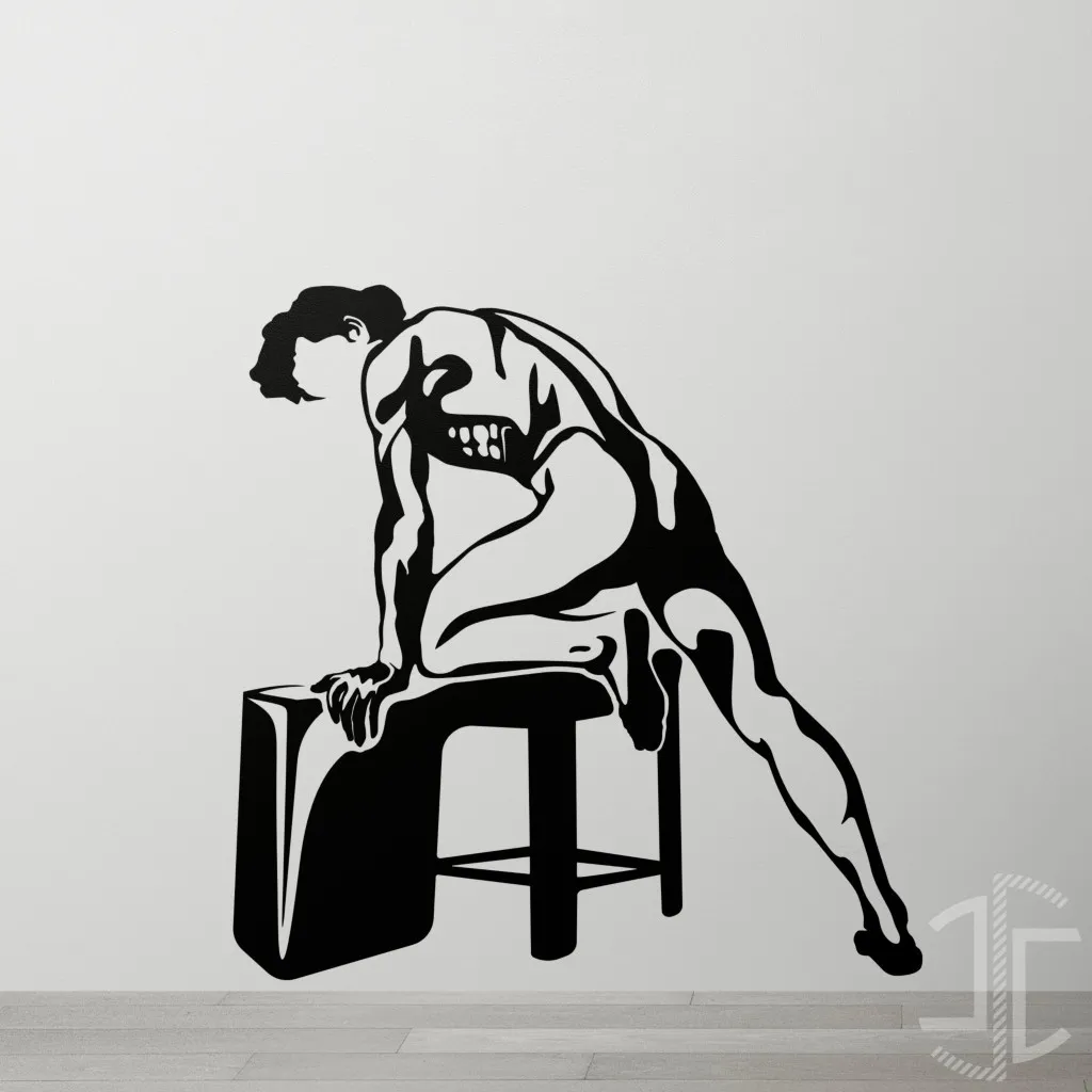 Estudo sobre o Nu Masculino - Autocolante em Vinil