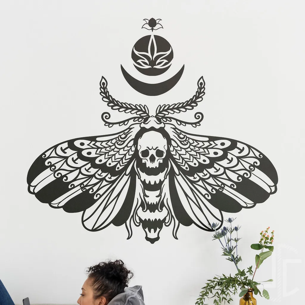 Mariposa da Morte - Autocolante em Vinil