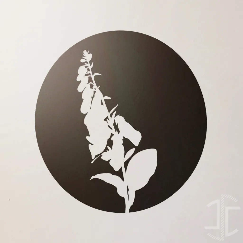 Digitalis Purpurea – A Dedaleira - Autocolante em Vinil