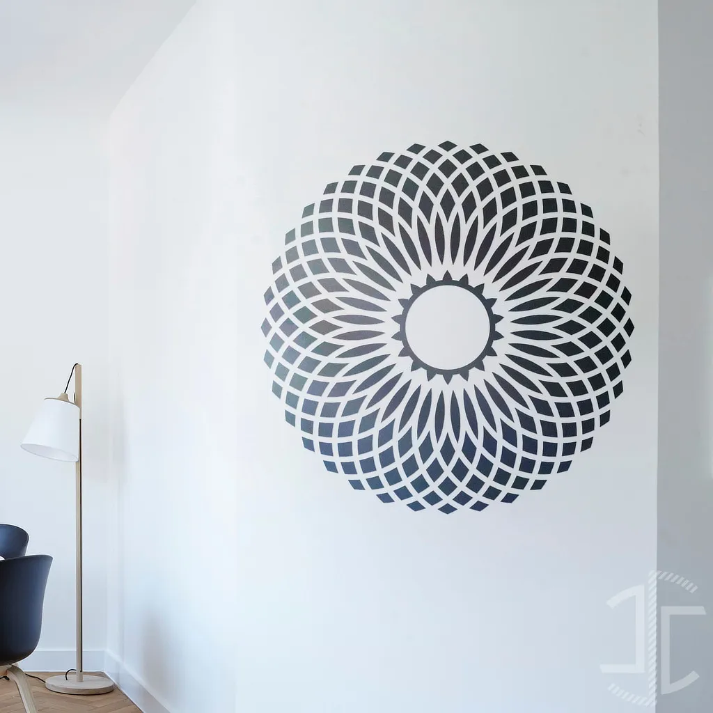 Flor Geométrica Minimalista - Imagem 2